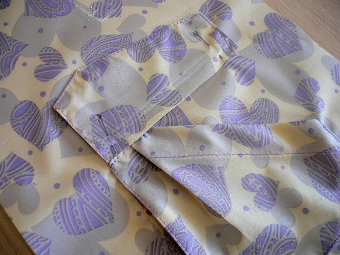 Накладной карман с клапаном: мастер-класс Накладной карман с клапаном: мастер-класс