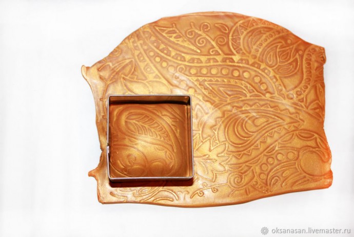 Комплект украшений в технике Мика Шифт