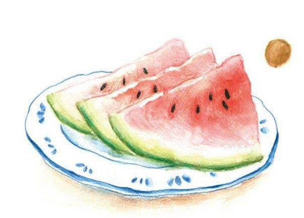 ​Рисуем арбуз
