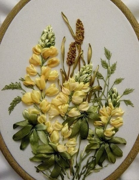 Высший пилотаж вышивки лентами