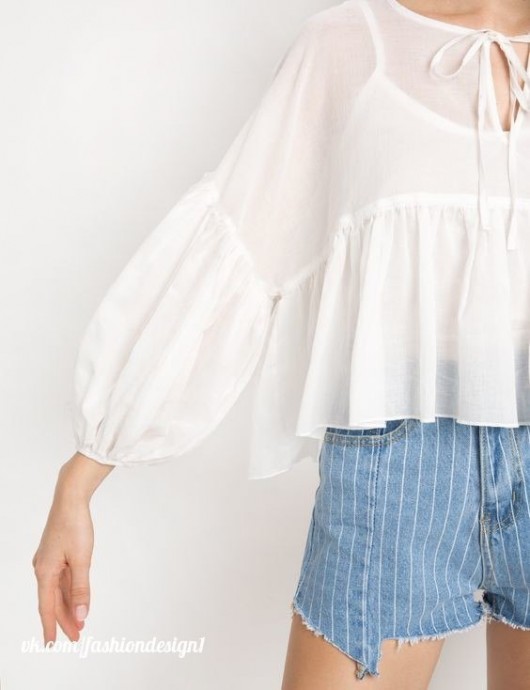 Акцент на рукава