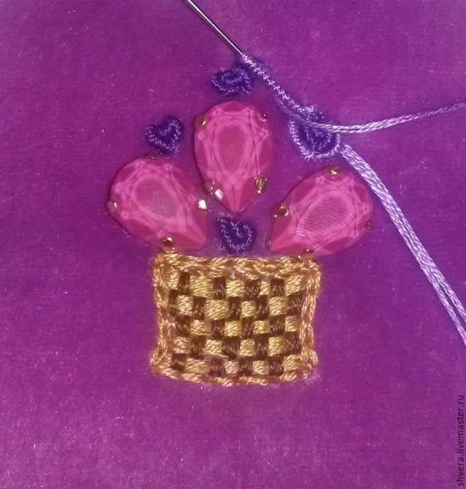 Кошелек в винтажном стиле