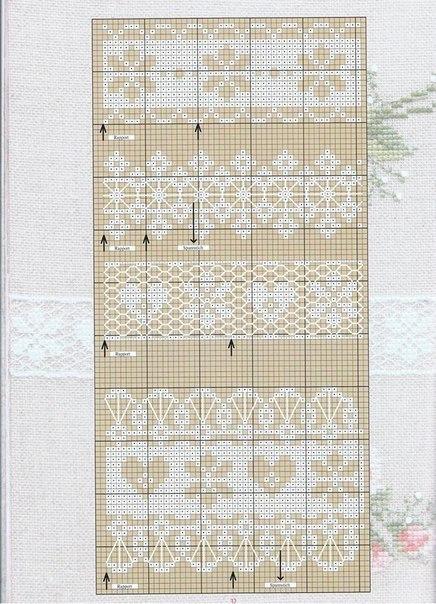 Схема для вышивки на подушке