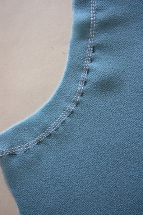 ​Аккуратная обработка горловины