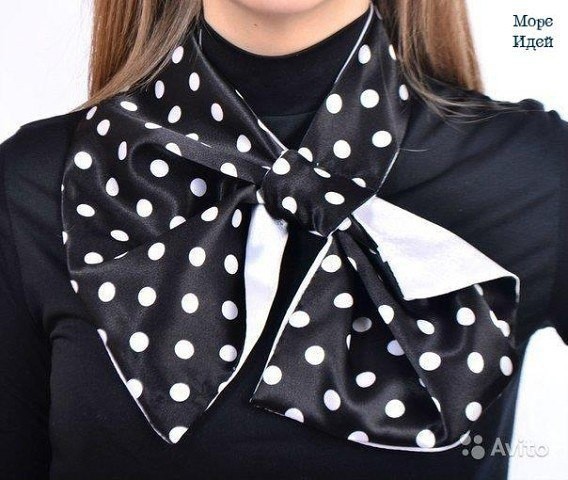 Пошив французской косынки