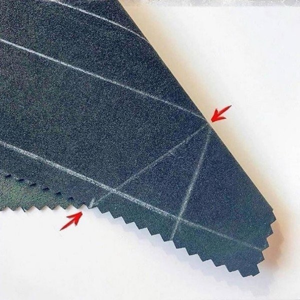 ​Обработка края изделия: шьем уголок "конвертом"