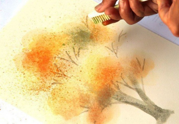 Рисуем красивое дерево