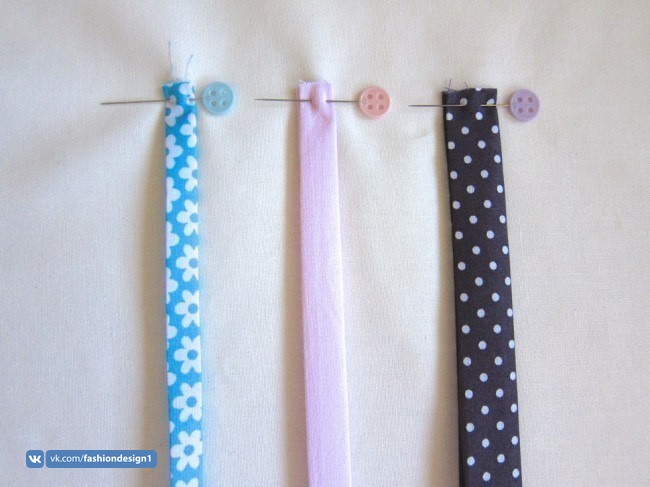 Как сделать косую бейку