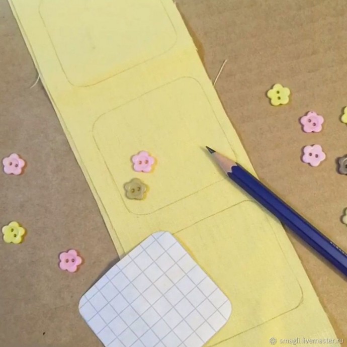 Текстильное печенье