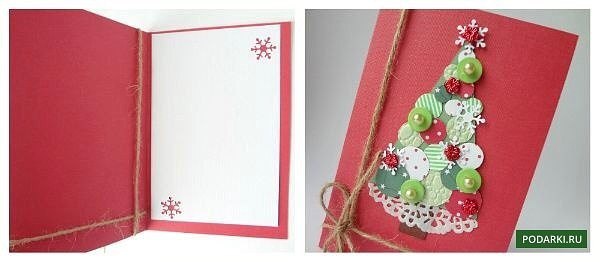 Идея новогодней открытки