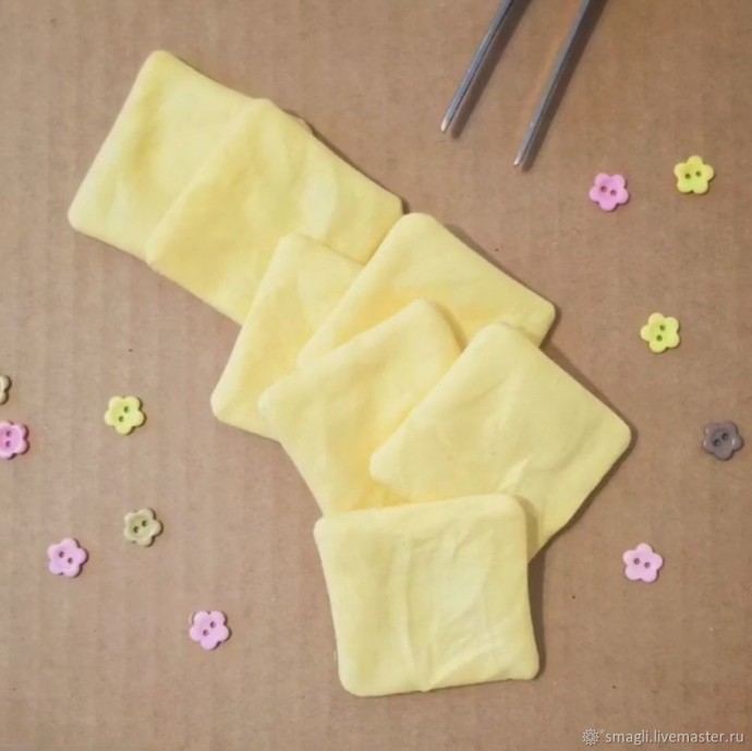 Текстильное печенье