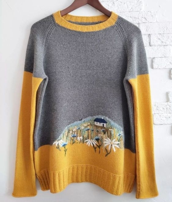 Восхитительная вышивка на одежде