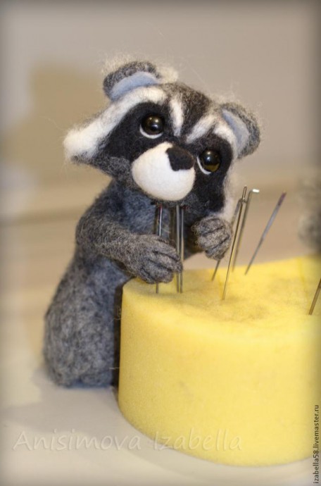 Мастер-класс по валянию енота