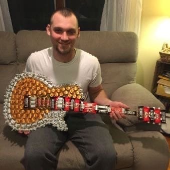 ​Сладкий подарок в виде гитары