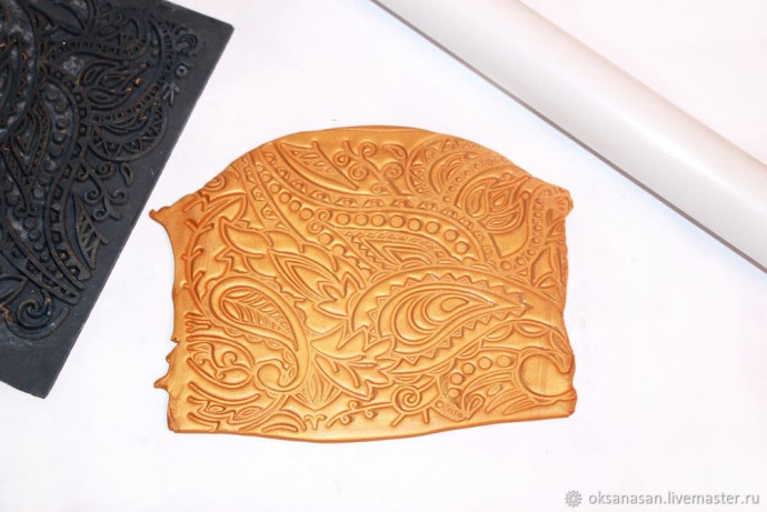 Комплект украшений в технике Мика Шифт