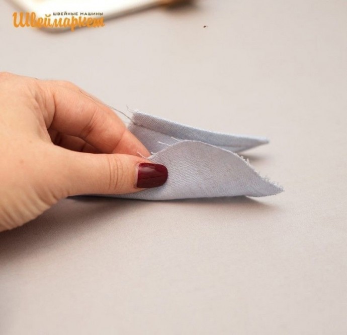 Обработка отложного воротника: мастер-класс