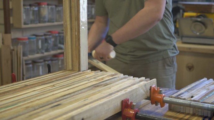 Самодельная лавка