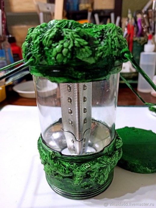 Декор фонаря Декор фонаря