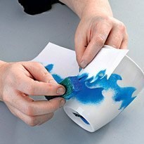 ​Морские волны на чашках