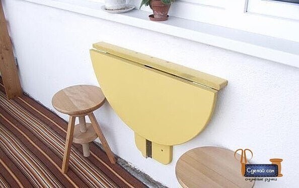 ​Складной стол для балкона