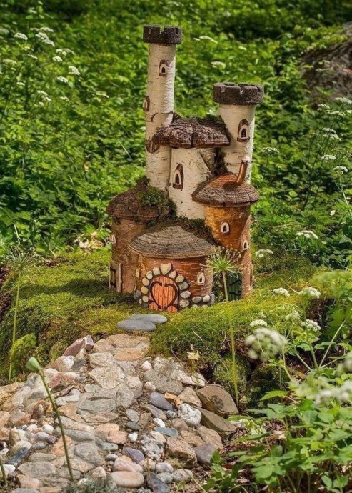 Садовые декоративные домики