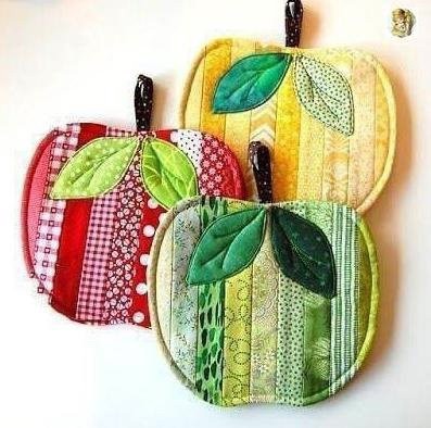 ​Прихватки-яблочки