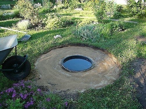 Водопад-родник своими руками