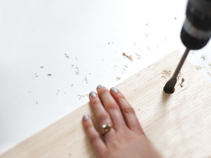 Делаем стильный настенный органайзер