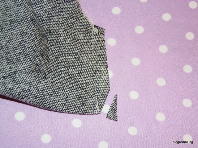 Технология обработки шлицы в изделиях с подкладкой