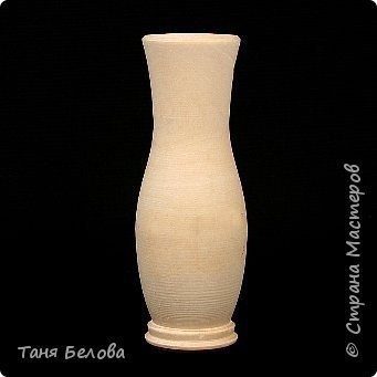 Украшение вазы лепниной из полимерной глины