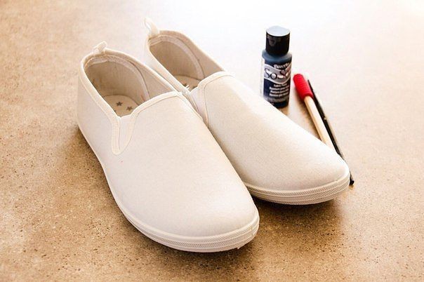 Роспись по кедам или творчество без границ