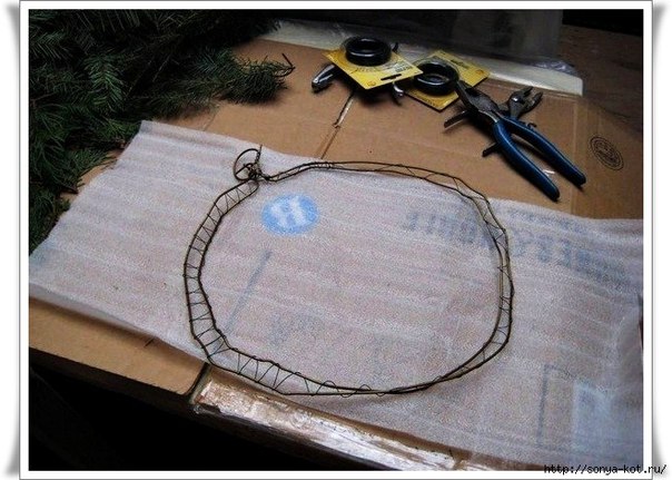 Хвойный венок