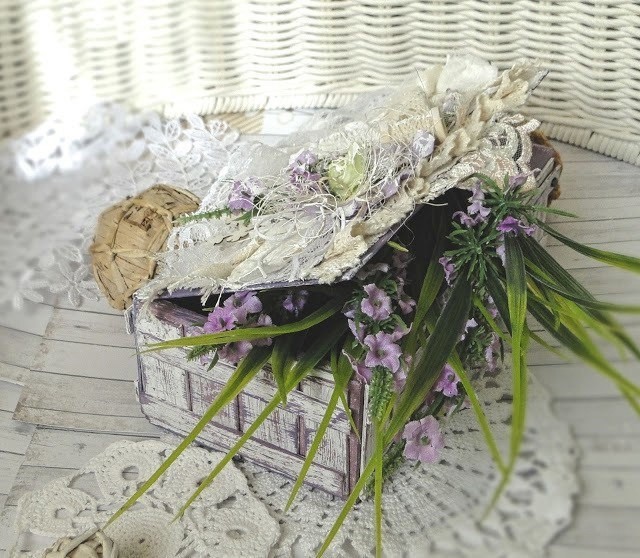 Коробочка в стиле прованс