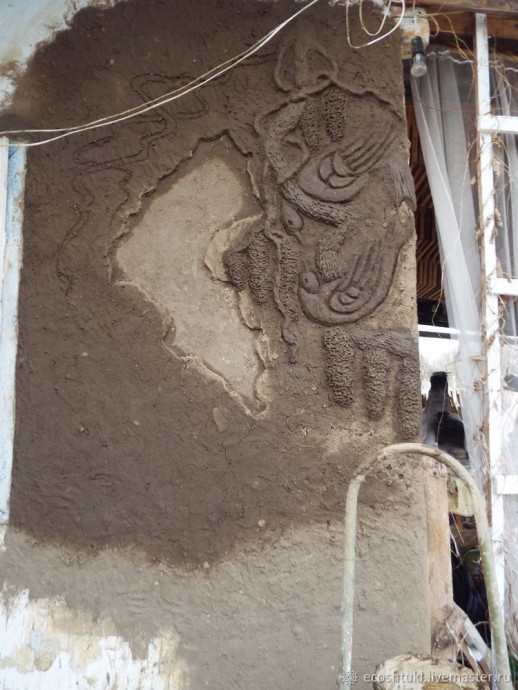 Лепнина из самана