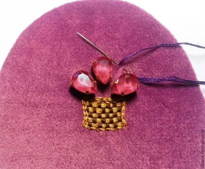 Кошелек в винтажном стиле