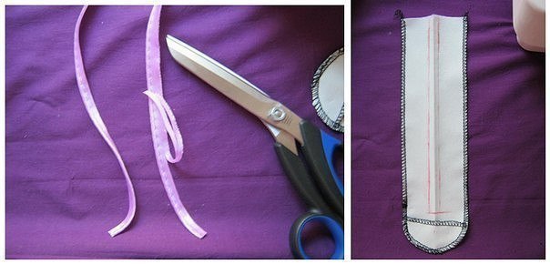 ​Обработка застежки-щели с кантом и навесными петлями: мастер-класс