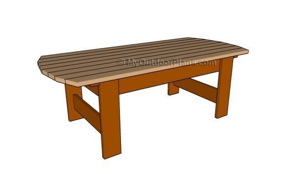 Садовая мебель: стол