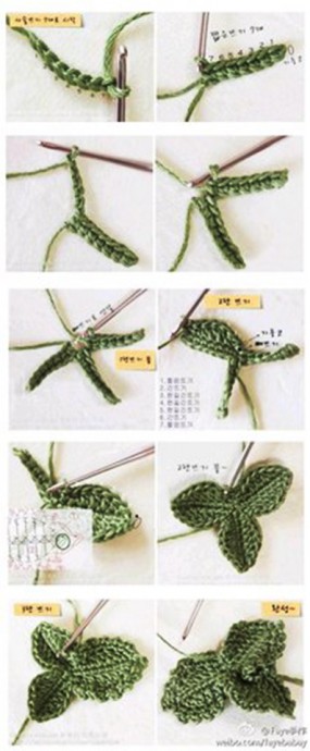 Цветы крючком