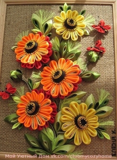 Красота в технике канзаши: идеи для творческого вдохновения