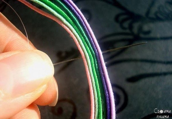 Сутажная бусина: мастер-класс