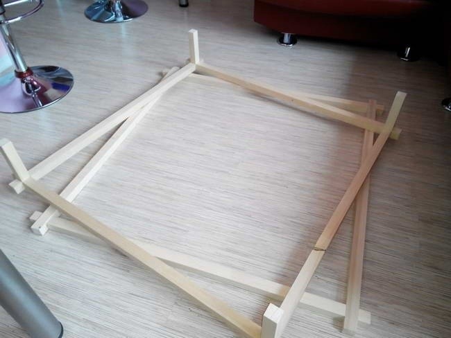 Стильный потолочный светильник в прихожую своими руками