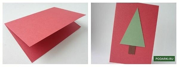 Идея новогодней открытки