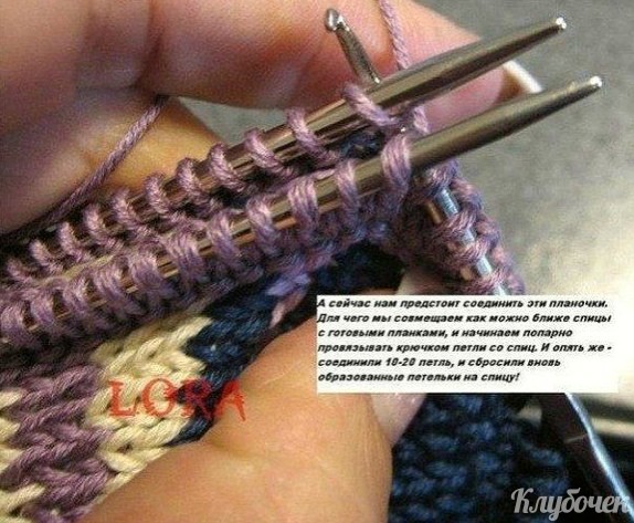 ​Ложная кеттлевка горловины: мастер-класс