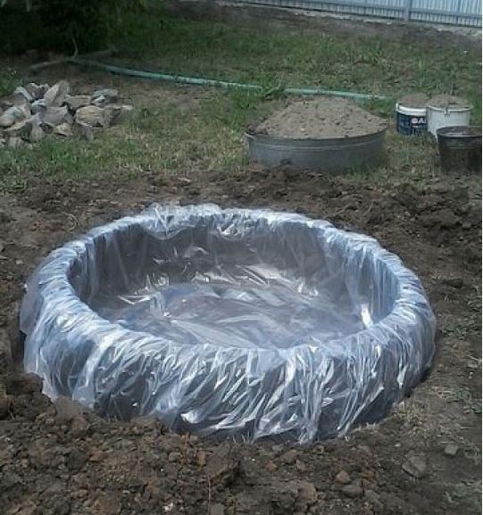 Пруд на даче своими руками: мастер-класс