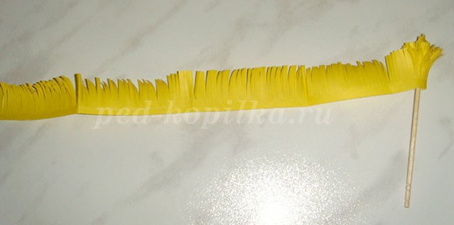 Одуванчики: мастер-класс