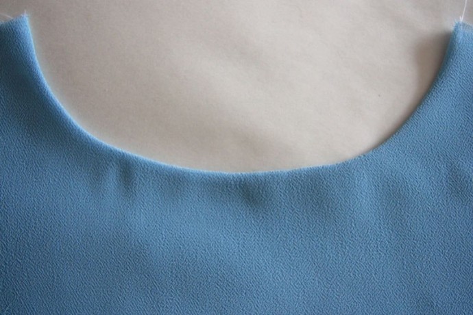 ​Аккуратная обработка горловины