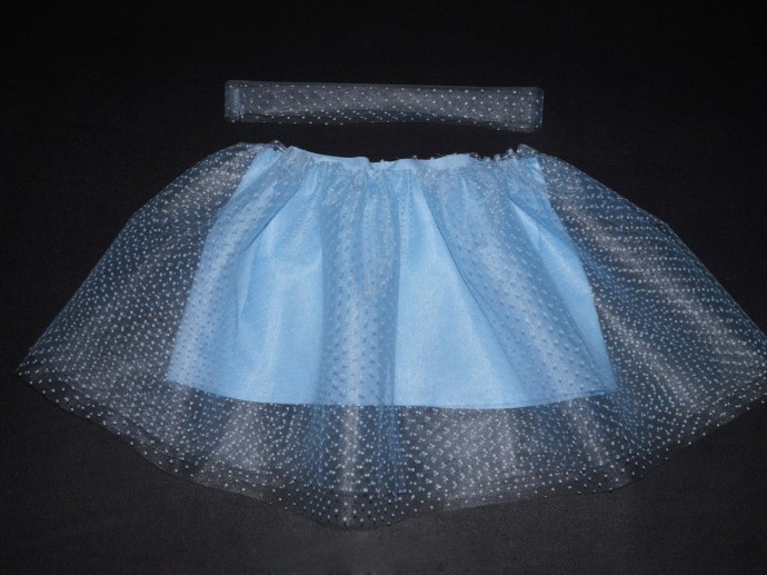 Пышная юбка из фатина: лёгкий способ