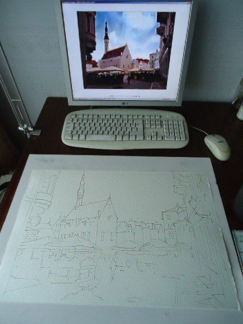 ​Грустные осенние улицы