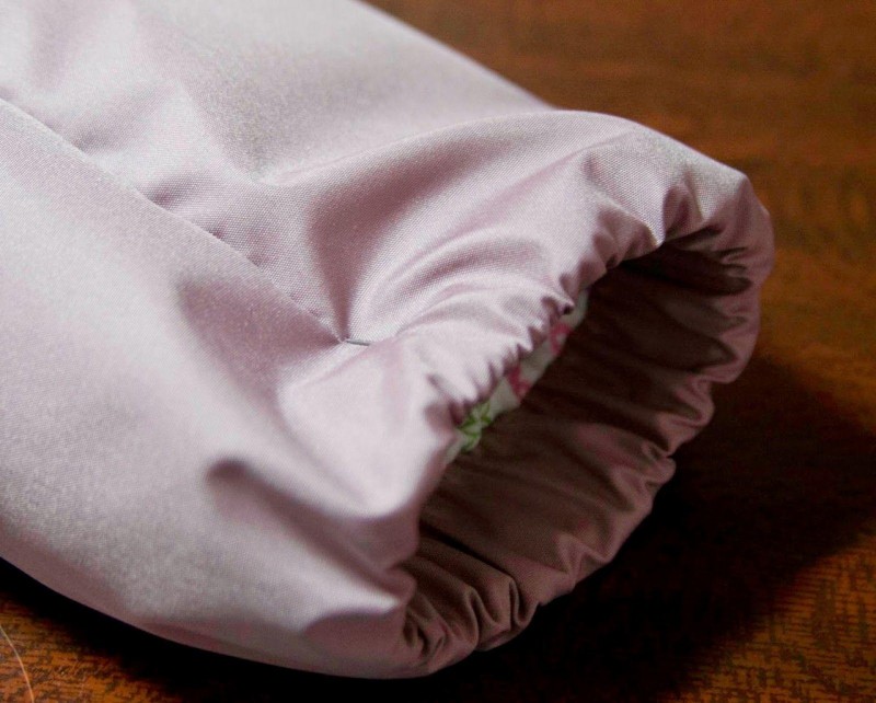 Обработка низа рукава куртки