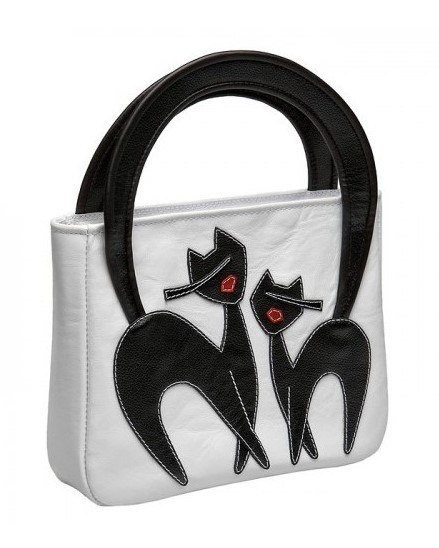 Аппликации с кошками на сумках